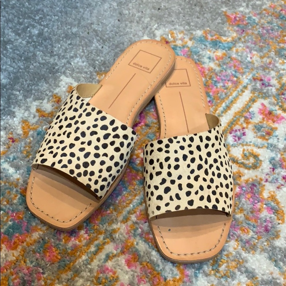 Cheetah print Dolce vita sandals